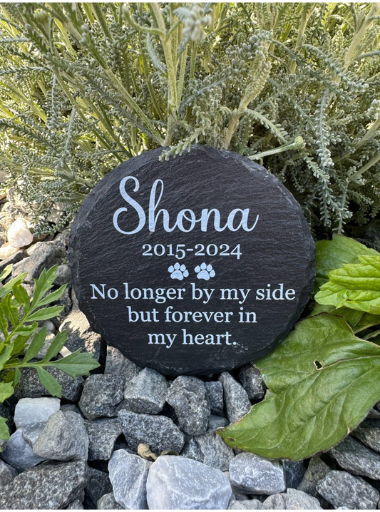 Pet memorial no longer by my side