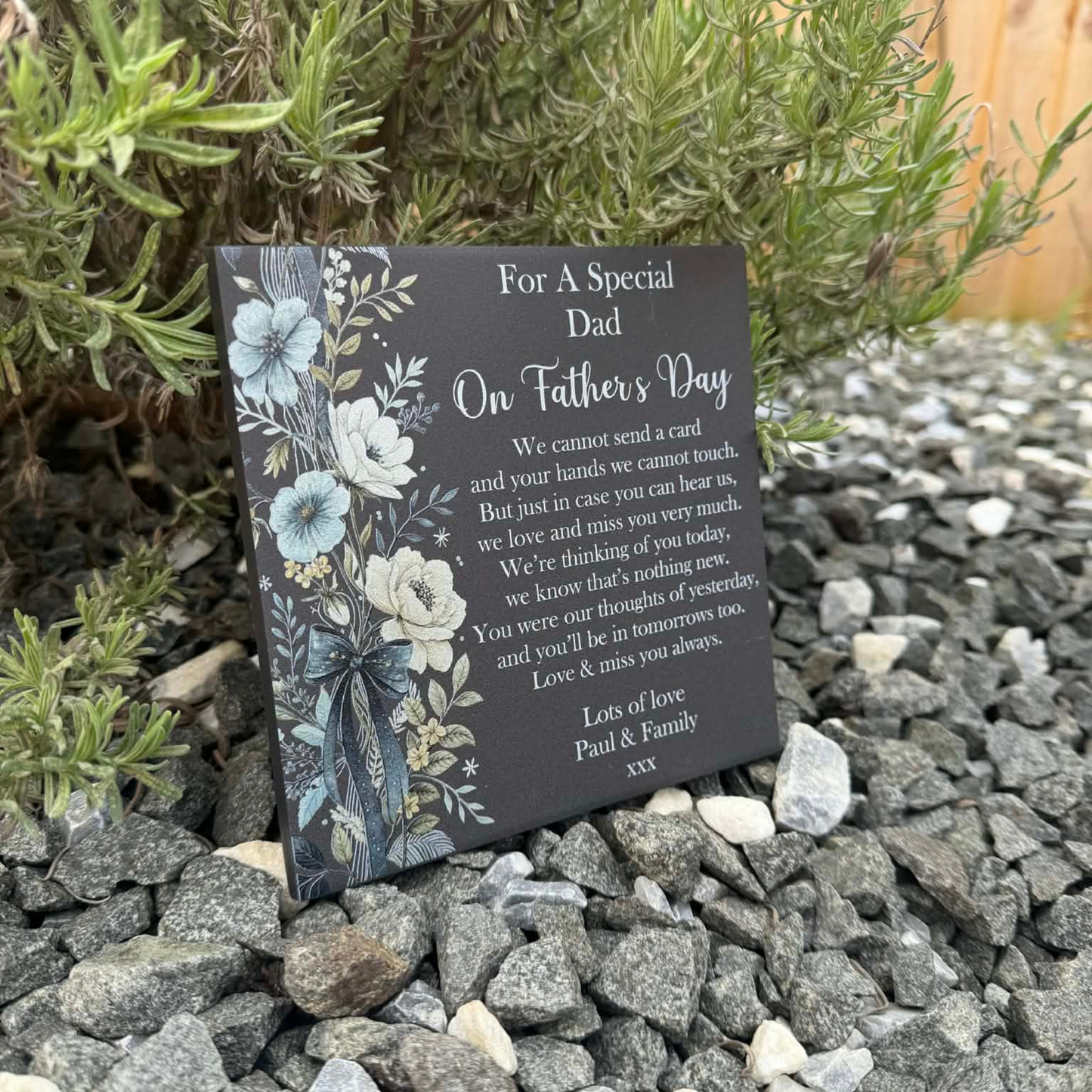 Father’s Day cannot send a card