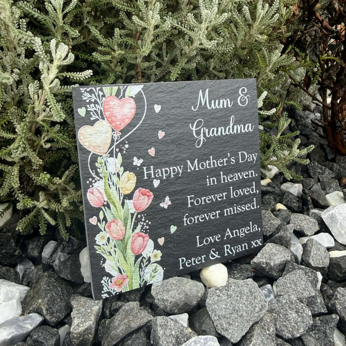 Happy Mother’s Day in heaven memorial slate