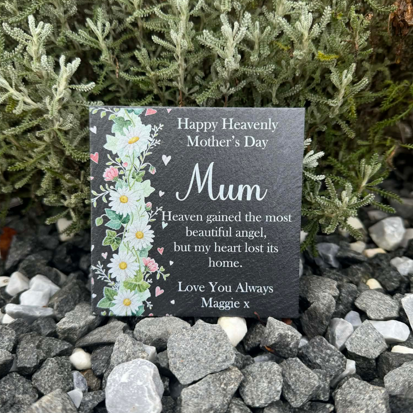 Mother’s Day heaven gained the most beautiful angel memorial slate