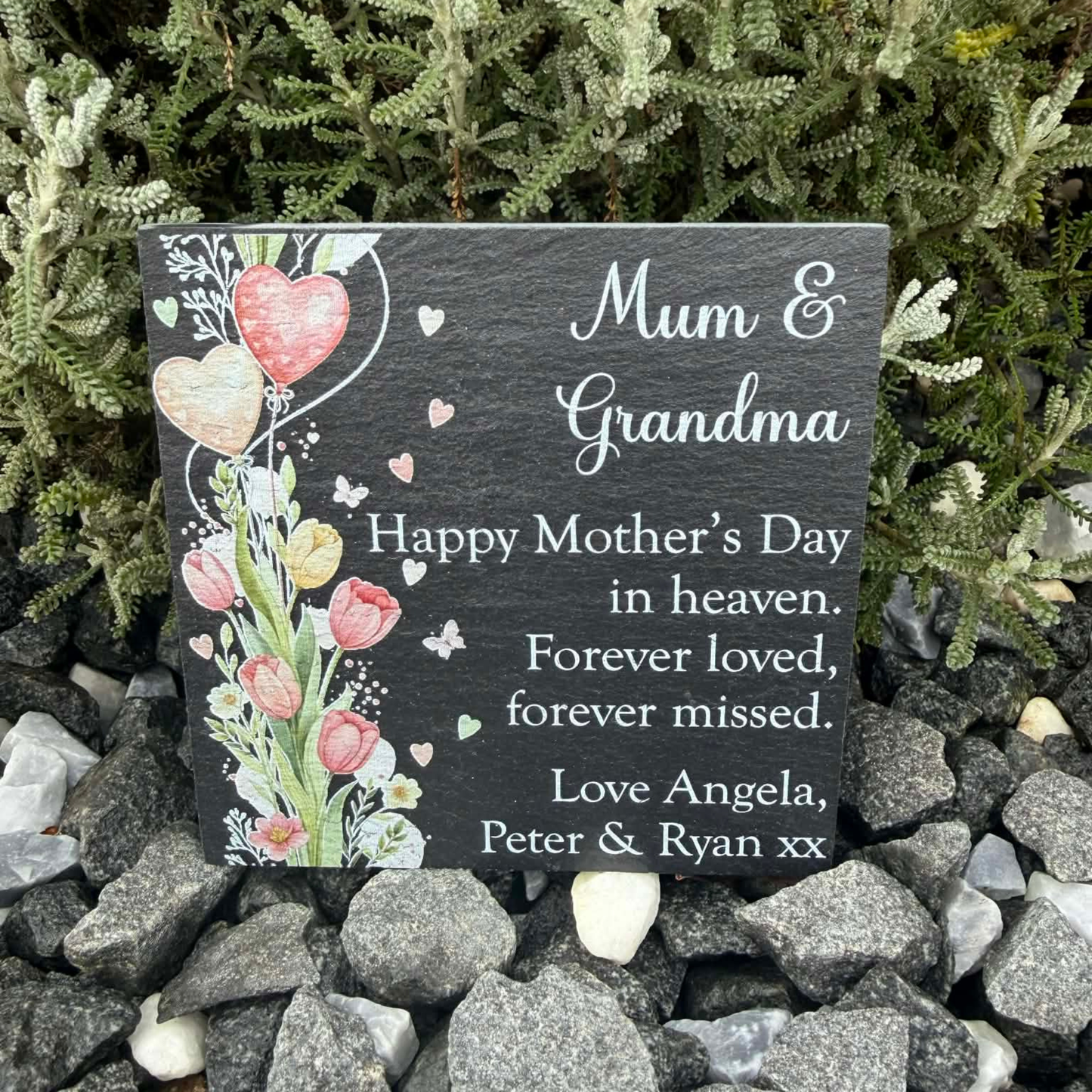 Happy Mother’s Day in heaven memorial slate