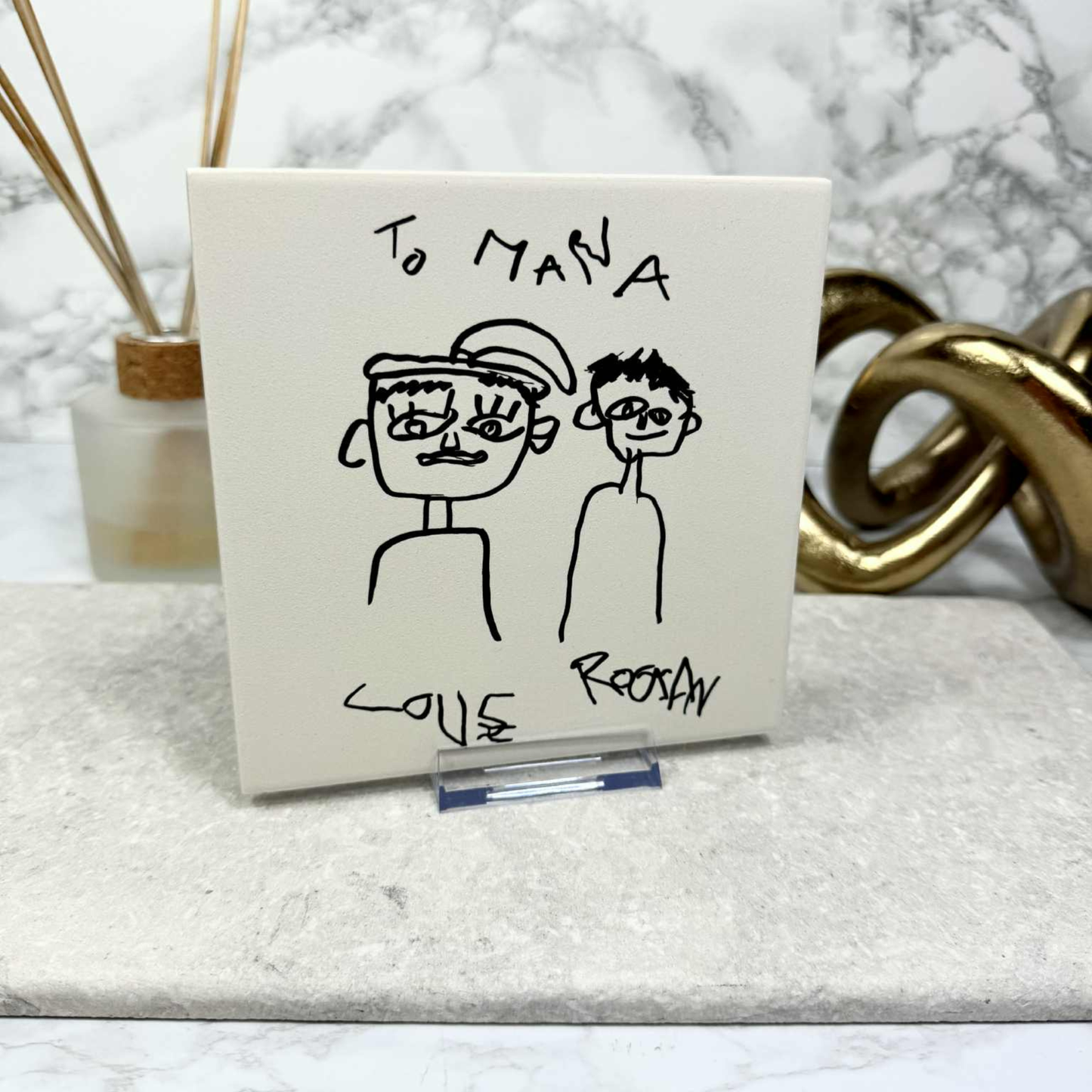 Personalised Child’s Drawing Tile