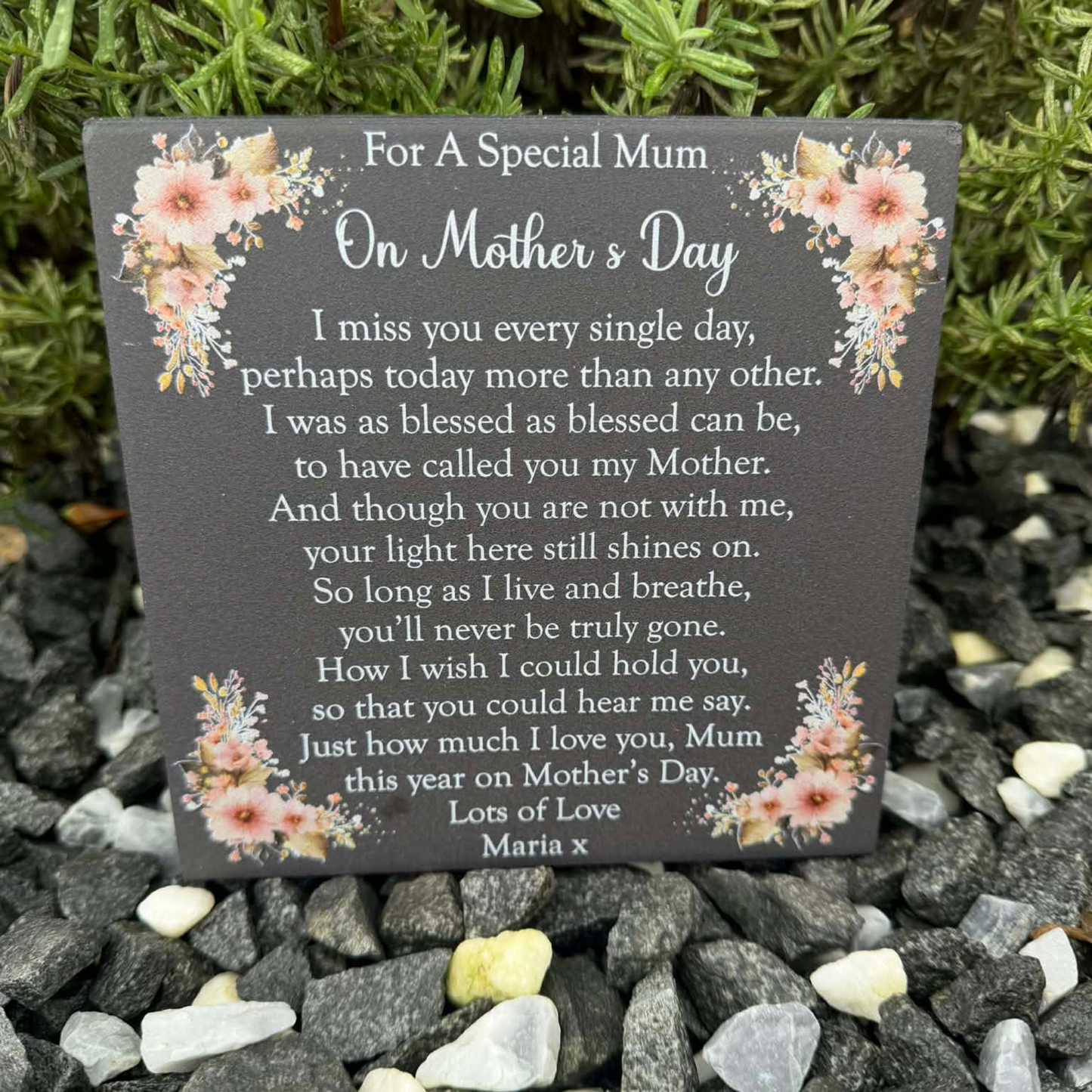 Mother’s Day I miss you every single day memorial